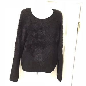 Vince Camuto Eyelash Fuzzy Sweater